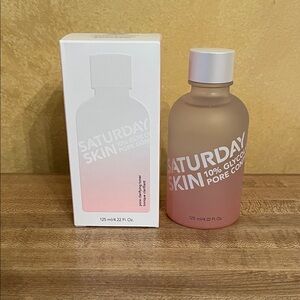 🌟2/$35 Sale🌟Saturday Skin 10%Glycolic Pore Control Complex Pore Clarifying Toner